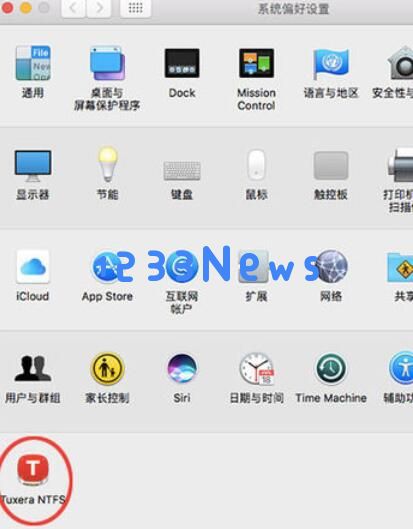 ntfs for mac更新软件版本的方法