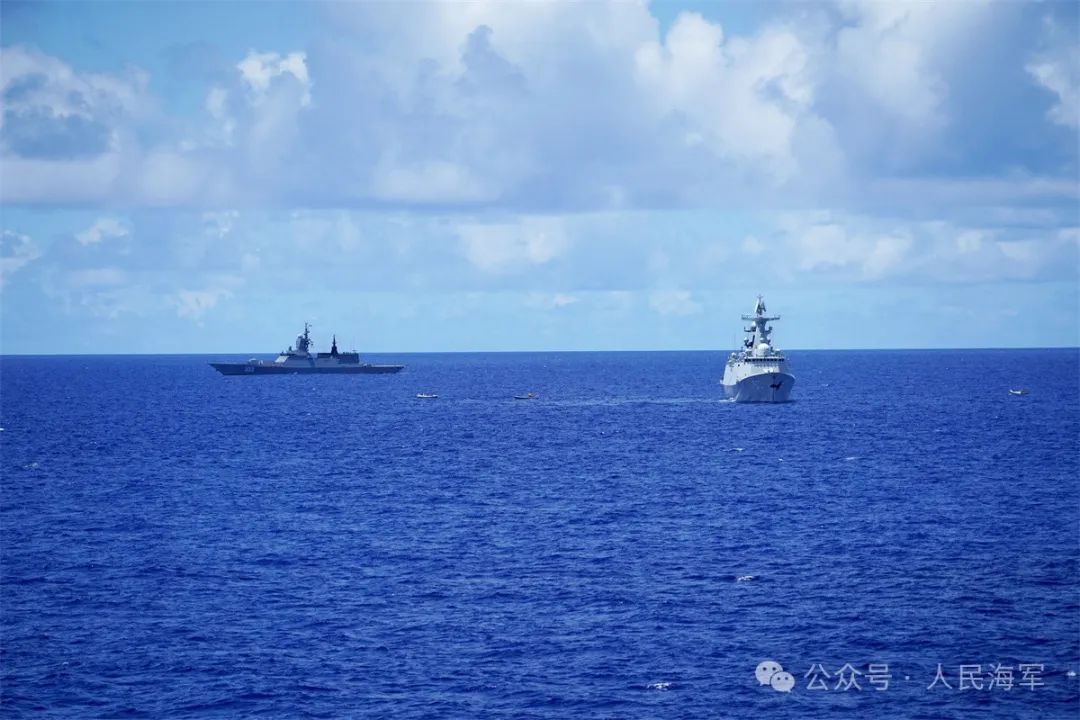 中俄海军开展第4次海上联合巡航