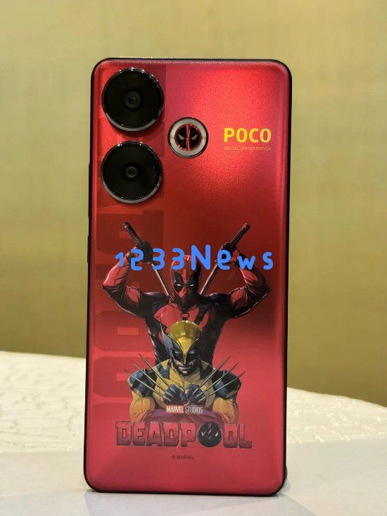 死侍限量小米POCOF65G真机曝光红色背板亮眼吸睛