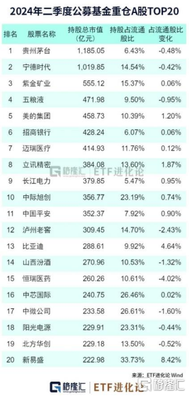 二季度，基金大佬暴买的大黑马_国内新闻
