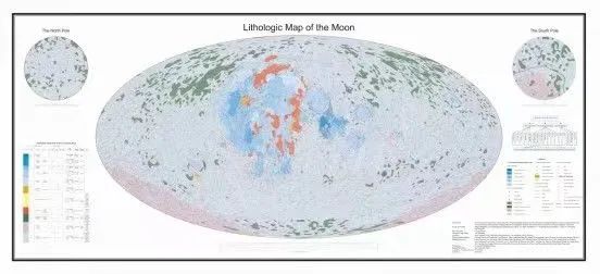 我国科学家成功绘出月球全月岩石类型分布图_探索发现
