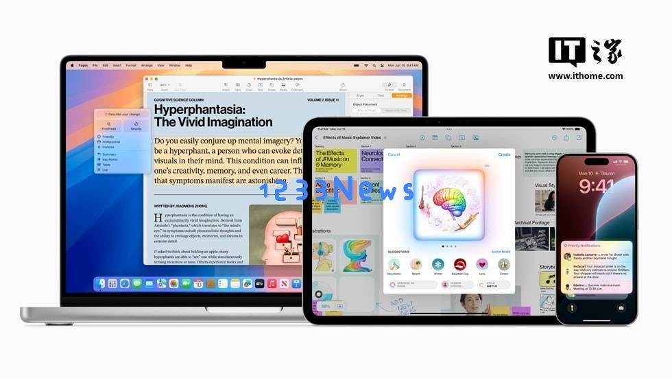 苹果推出全新AI功能AppleIntelligence，使用后可节省7GB存储空间！